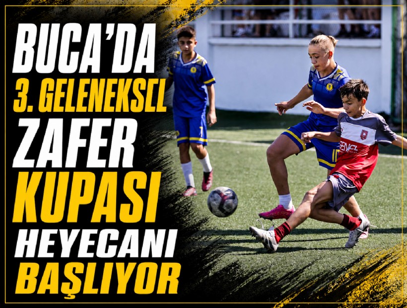 Buca Belediyesi zafer coşkusunu yeşil sahalara taşıyor