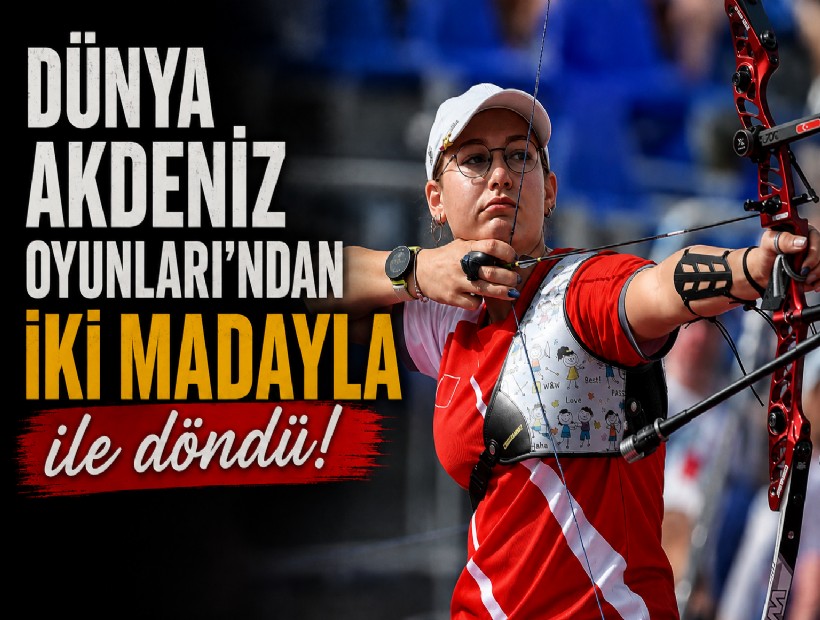 Dünya Yenihayat Akdeniz Oyunları’ndan iki madalyayla döndü