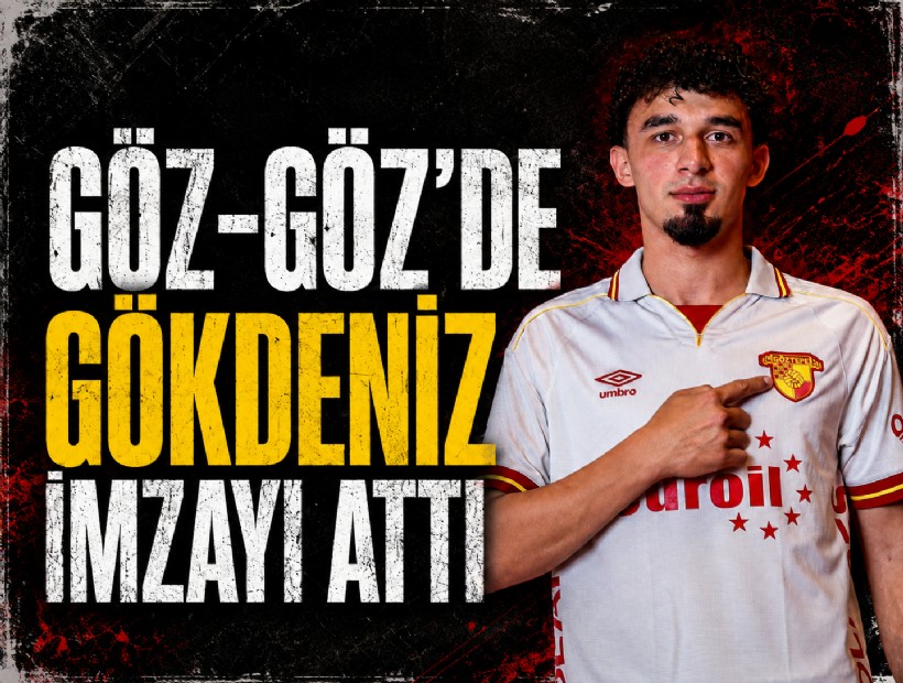 Göztepe'de Gökdeniz imzayı attı
