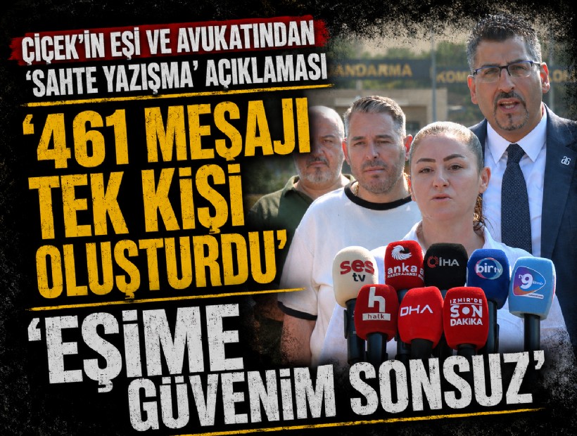 İlkay Çiçek’in eşi ve avukatından 'sahte yazışma' açıklaması: Masumiyet karinesine saygı çağrısı