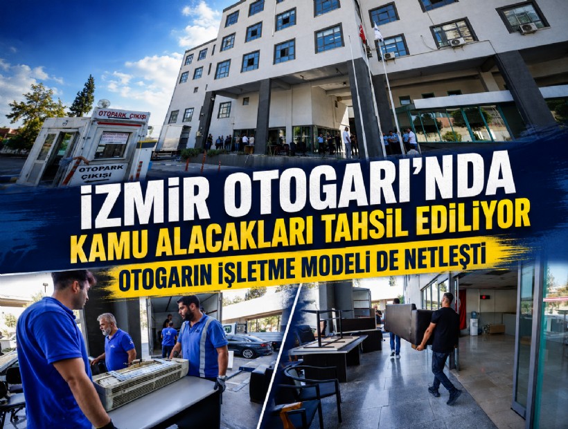 İzmir Otogarı’nda kamu alacakları tahsil ediliyor
