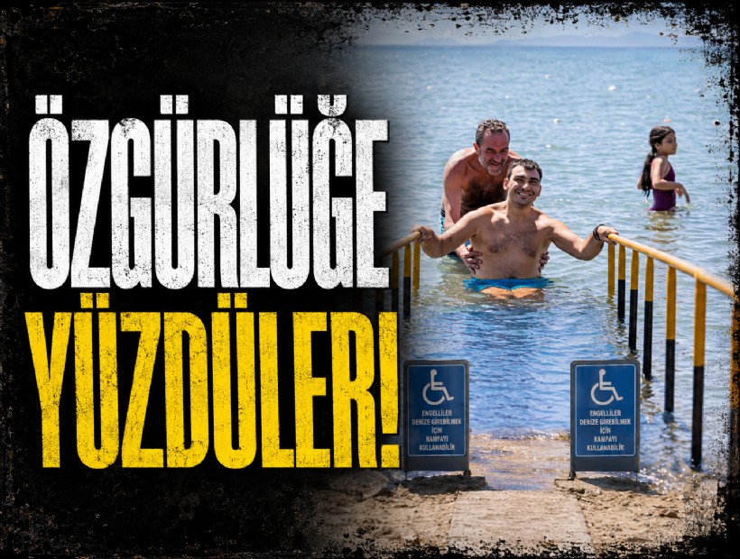 Özgürlüğe yüzdüler