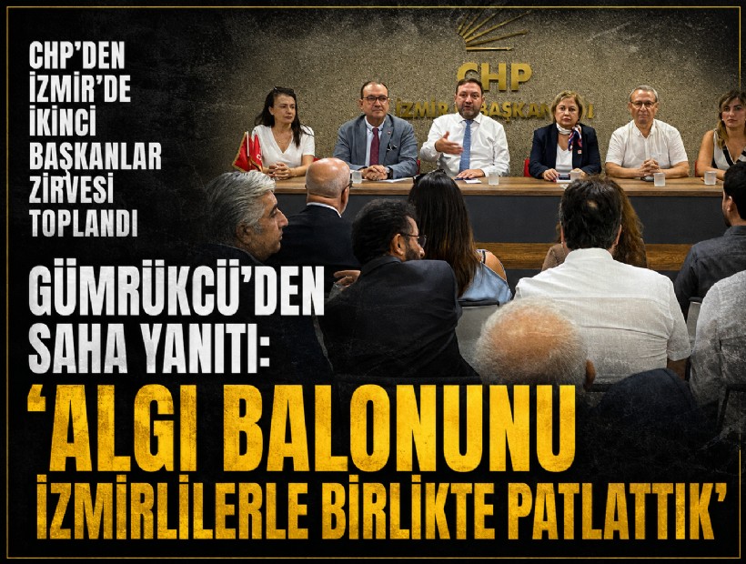 Utku Gümrükçü'den saha yanıtı: 'Algı balonunu izmirlilerle birlikte patlattık'