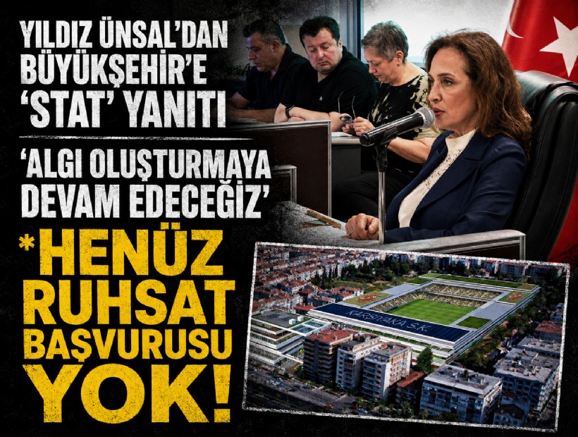 Yıldız Ünsal’dan Büyükşehir’e 'stat' yanıtı: 'Algı oluşturmaya devam edeceğiz'