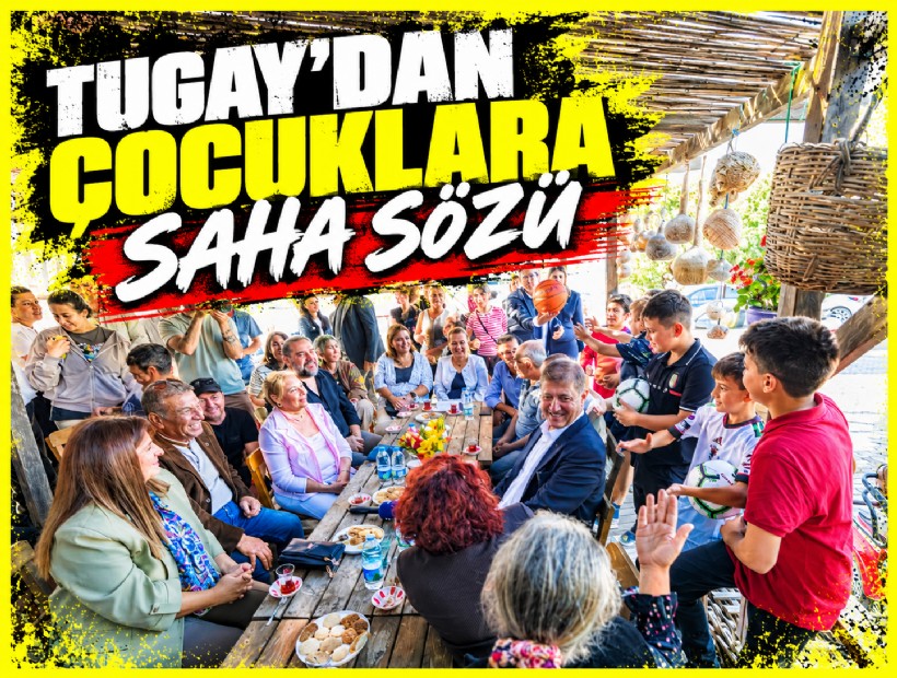 Bağımsız Tugay'dan Tepeboz’da balıkçıya destek, çocuklara saha sözü