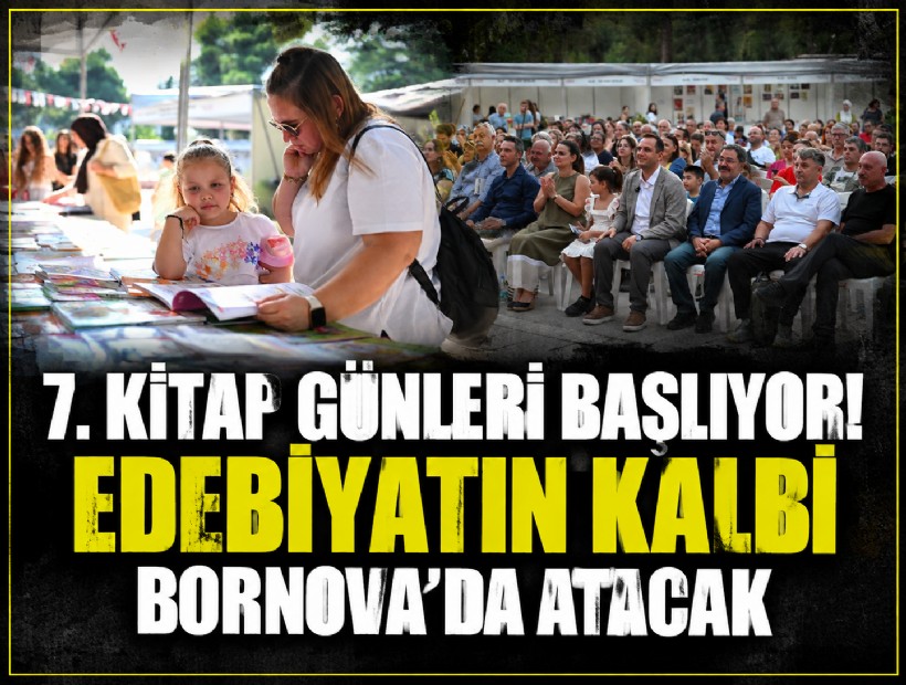 Bornova’da 7. Kitap Günleri başlıyor!