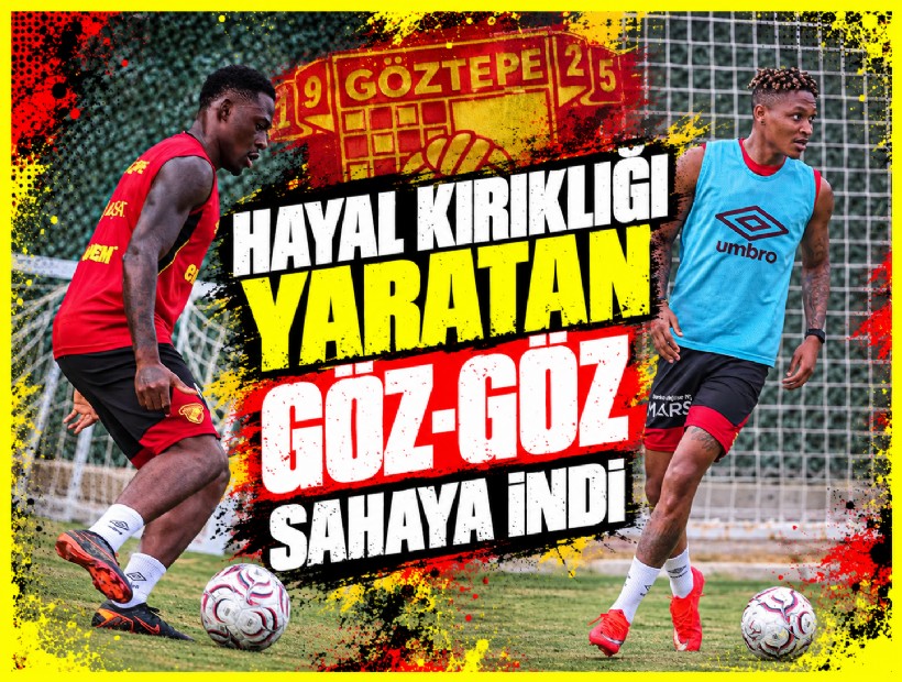 Hayal kırıklığı yaradan Göz-Göz sahaya indi