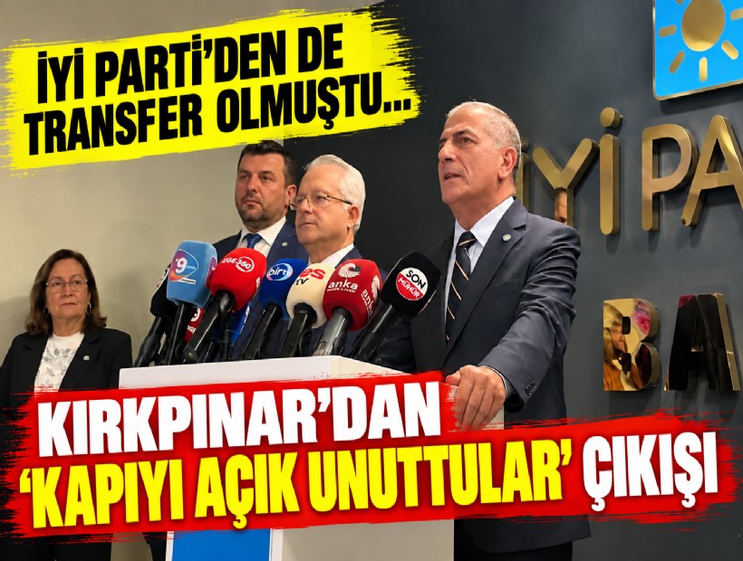 İYİ Parti’den de transferler olmuştu… Kırkpınar’dan ‘Kapıyı açık unuttular’ çıkışı