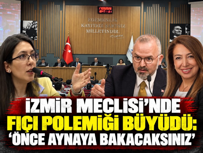 İzmir Meclisi’nde Fıçı polemiği büyüdü: 'Önce aynaya bakacaksınız'