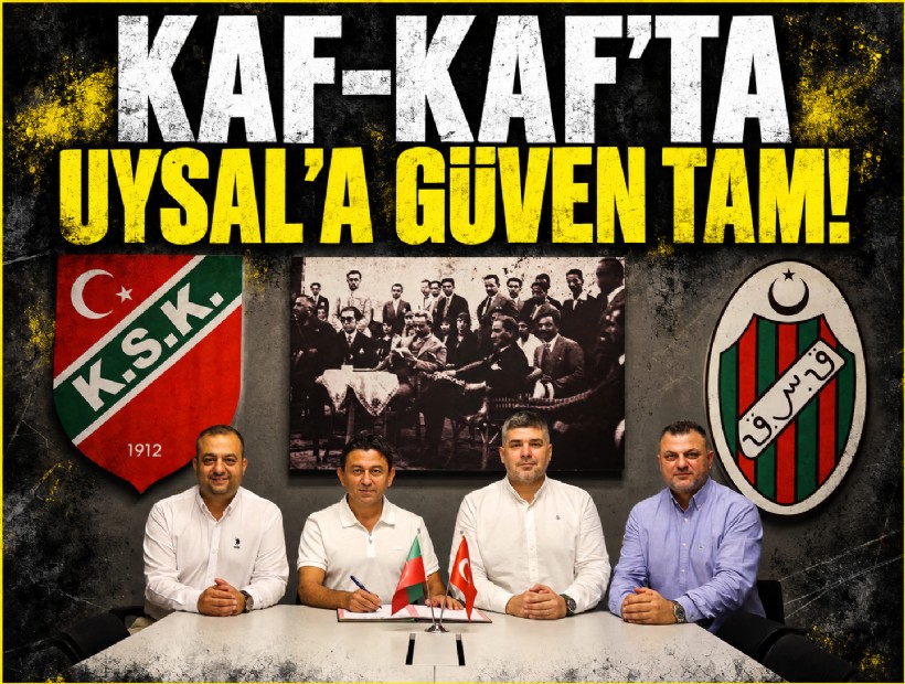 Karşıyaka'da Tusder'in Uysal'a güveni tam