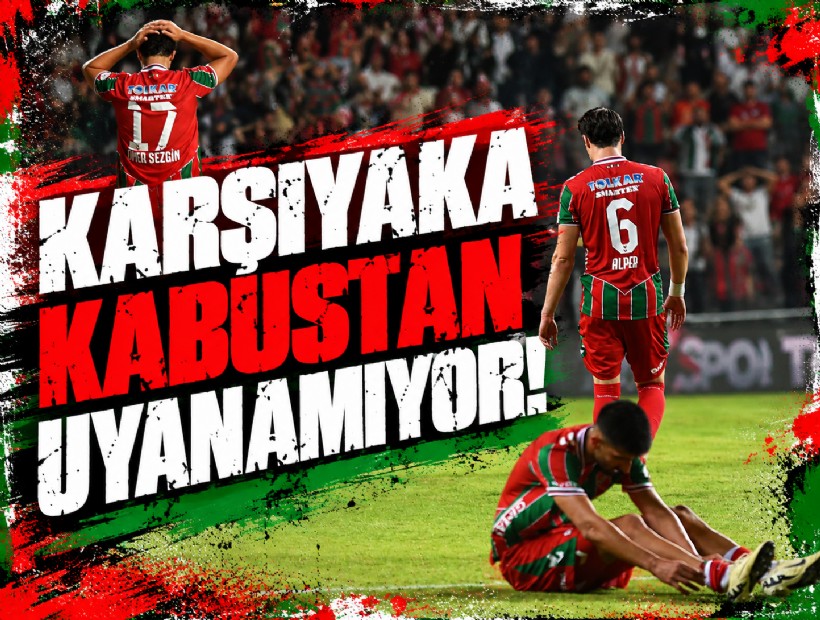 Karşıyaka kabustan uyunamıyor! Taraftarın umud kalmadı