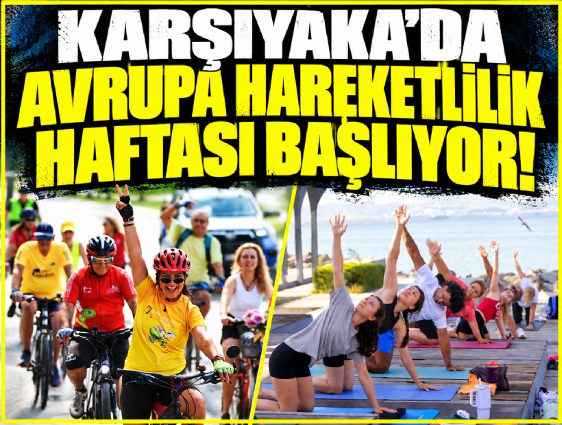 Karşıyaka’da Avrupa hareketlilik haftası başlıyor!