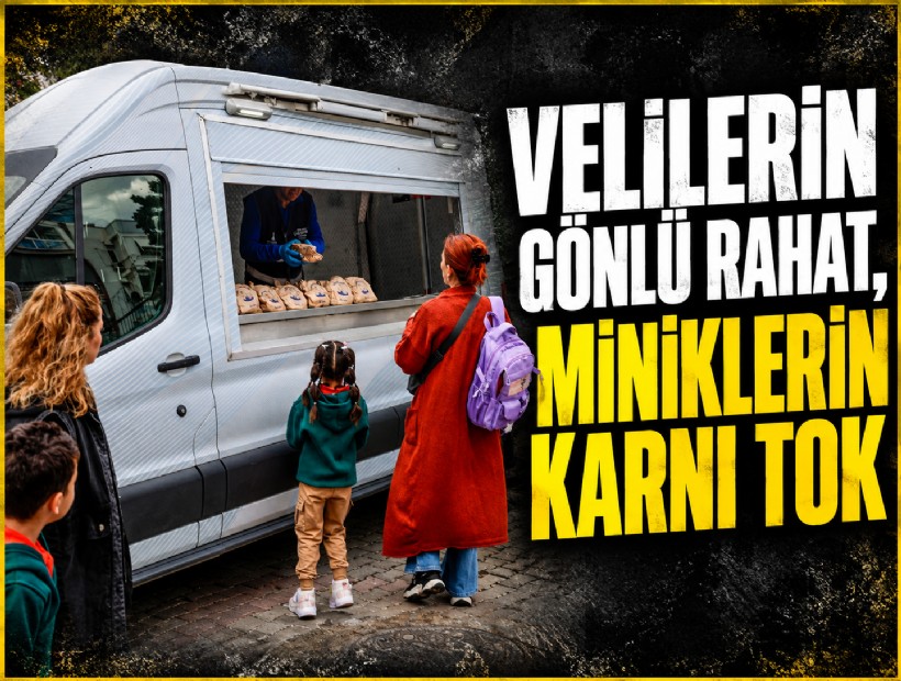 Velilerin gönlü rahat, miniklerin karnı tok