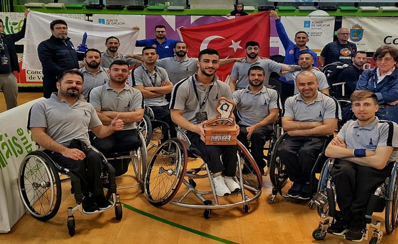 Tekerlekli sandalye basketbol takımı tarih yazdı