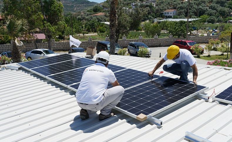 Kadın girişimciye Solarçatı’dan destek