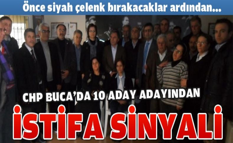 10 aday adayının tepkisi dinmiyor