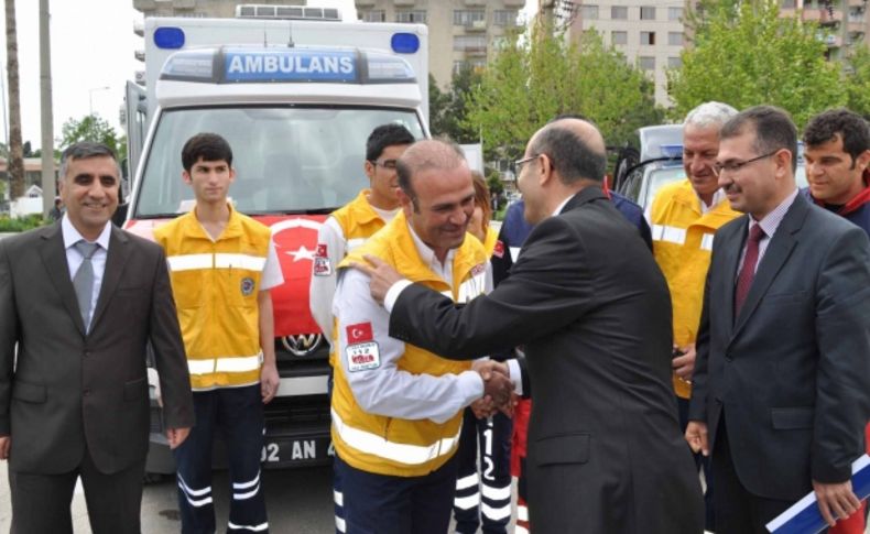 112 acil servis yeni ambulanslarla güçlendi