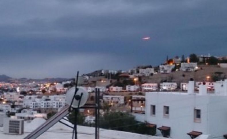 Bodrum'da ufo heyecanı