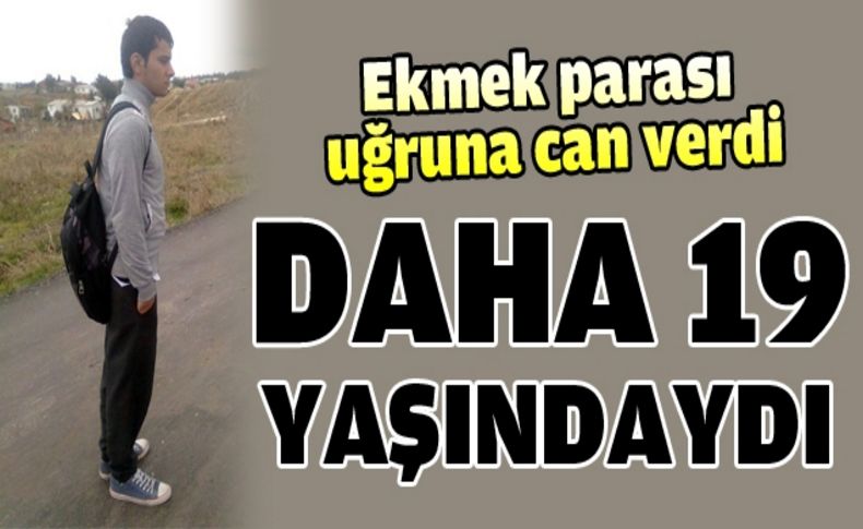 19 yaşındaki işçi fabrikada can verdi