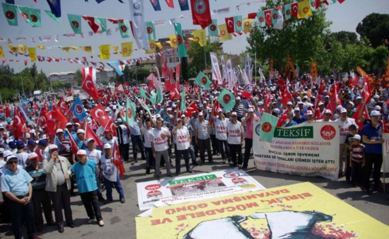 1 Mayıs Balıkesir'de de coşkuyla kutlandı