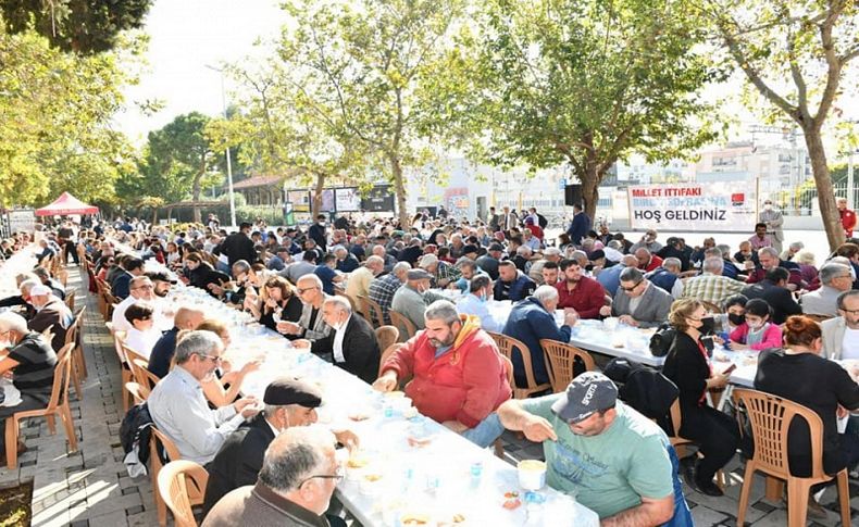 Çiğli’de Millet İttifakı’ndan ‘Birlik Sofrası’