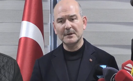 Bakan Soylu: Birinci önceliğimiz arama kurtarmadır