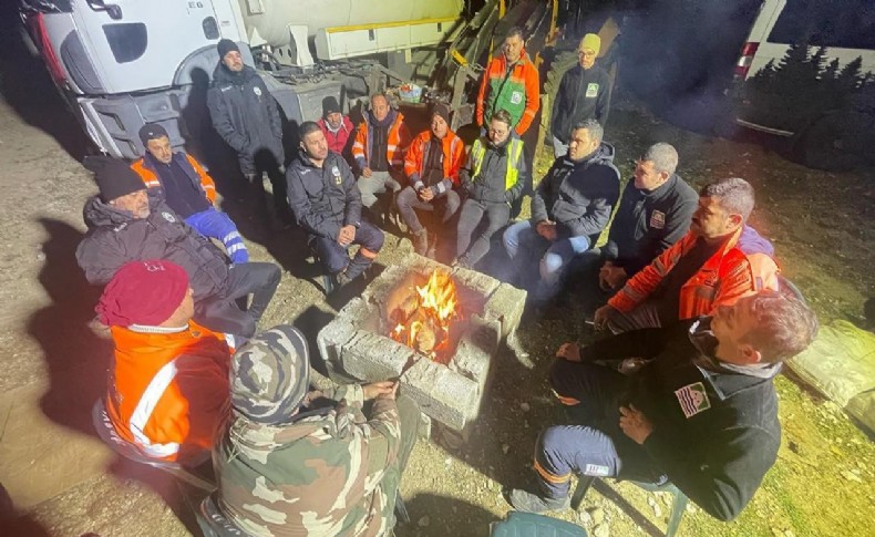 Foça Belediyesi deprem bölgesinde