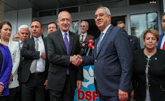 Kılıçdaroğlu'ndan DSP Genel Başkanı Aksakal’a ziyaret