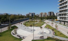 Bayraklı’nın modern parkı açılıyor