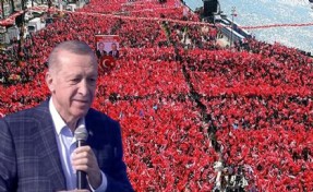 AK Parti'nin İzmir mitinginde çarpıcı detay!