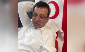 Ekrem İmamoğlu, Kızılay’a kan bağışında bulundu