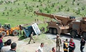 Şırnak'ta kaza: 2 asker şehit oldu, 45 asker yaralı