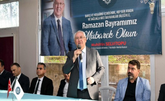 Başkan Selvitopu'ndan bayram ziyareti