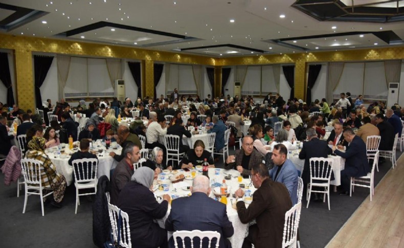 Menemen’de şehit yakınları ve gaziler iftarda buluştu