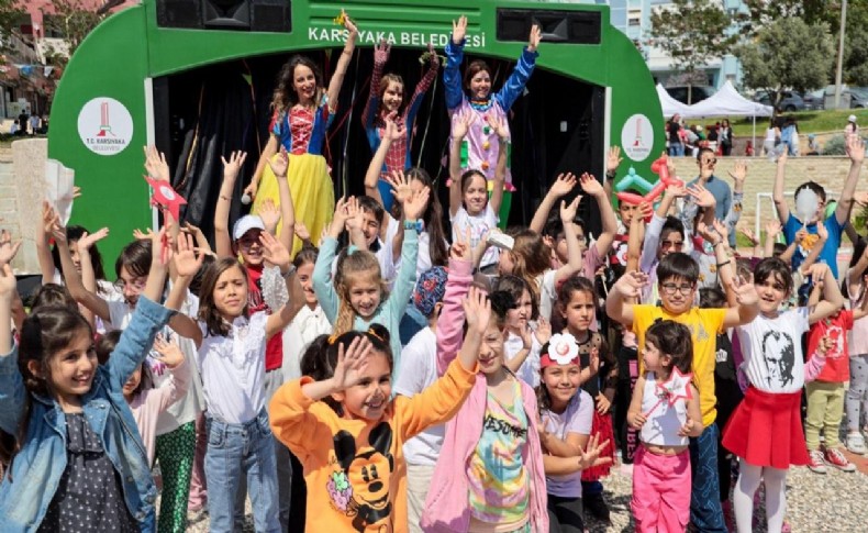 Karşıyaka'da çocuklar eğlenerek öğrendiler