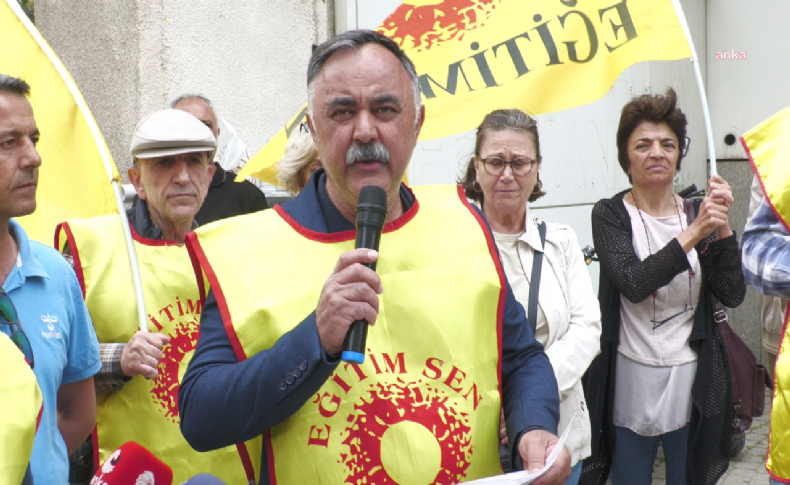 İzmir'de eğitimciler eylem yaptı!