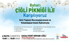 Çiğli Belediyesi’nden 'Bahara Merhaba' pikniği