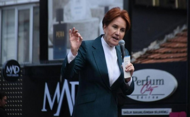 Akşener Manisa'da Bahçeli'nin 'mermi 'tehdidine tepki gösterdi