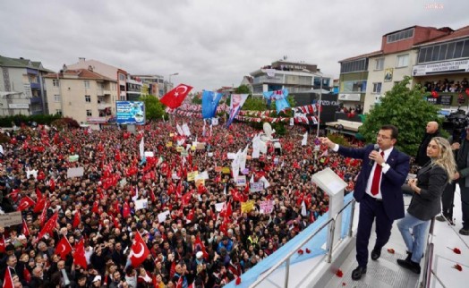 İmamoğlu: Pazartesi tıpış tıpış evlerine yolluyoruz