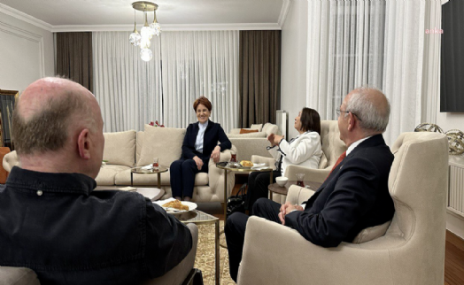 Kılıçdaroğlu ve eşi, Akşener ailesini ziyaret etti