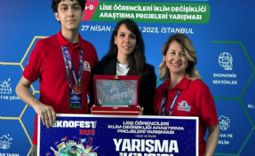 TEKNOFEST'te Çiğli Karşıyaka Aydoğan Yağcı Bilim ve Sanat Merkezi'ne ödül