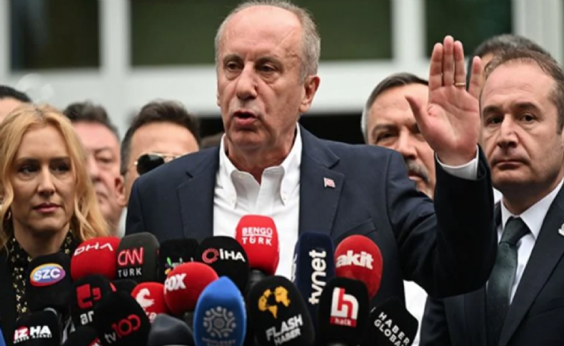 Adaylıktan çekilen Muharrem İnce'den mektup