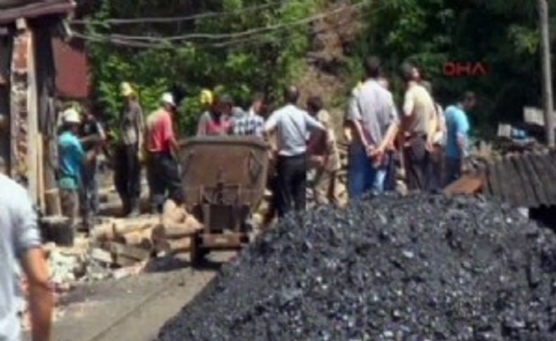 Zonguldak maden ocağında göçük