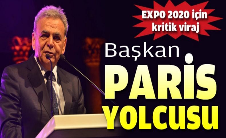 27 Kasım oylaması öncesi Başkan Kocaoğlu Paris'e gitti