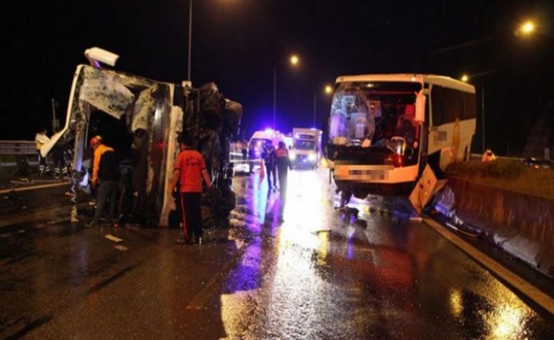 Bolu Dağı'nda katliam gibi kaza