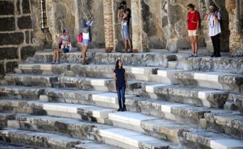 Aspendos'a yeni açıklama: 'Hamam mermeri'