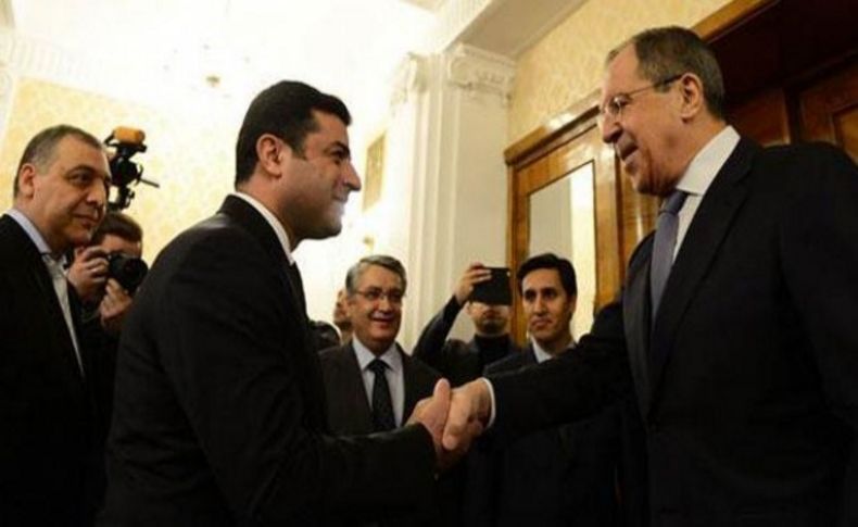 HDP lideri Demirtaş, Moskova’da Lavrov ile görüştü