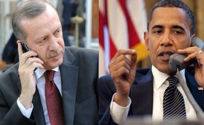 Erdoğan ve Obama telefonda görüştü