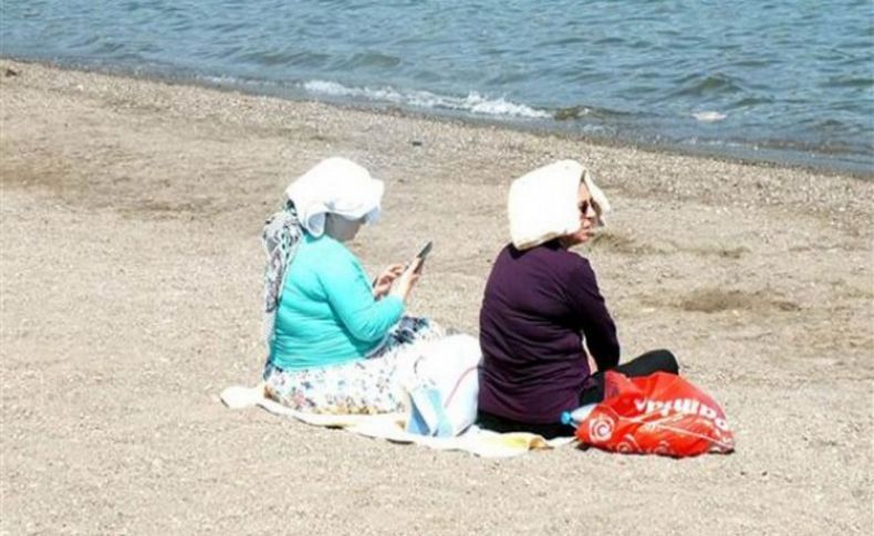 Plajlarda son durum yerli turiste kaldı