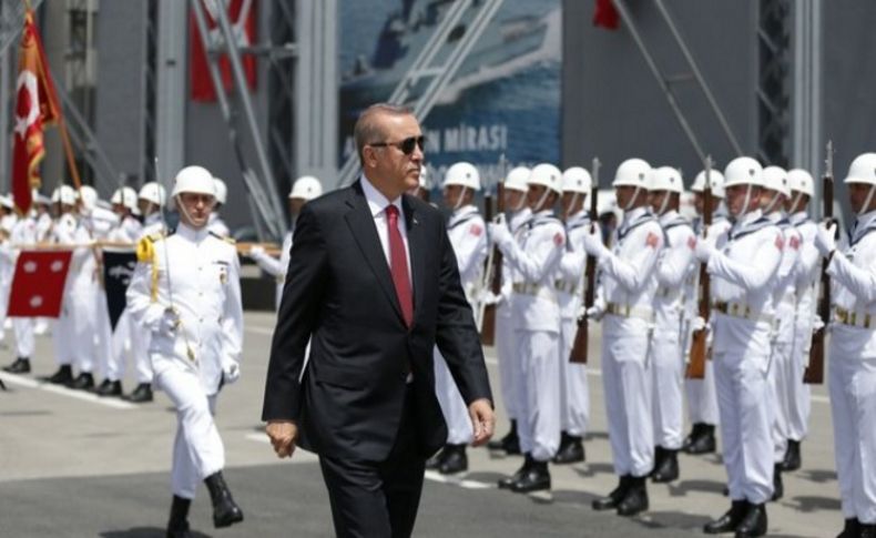 Erdoğan, Burgazada'yı denize indirdi